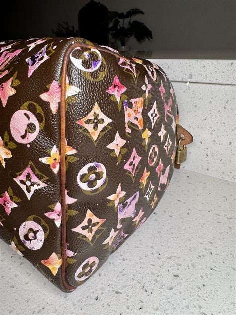 louis vuitton aquarelle speedy 35 review.